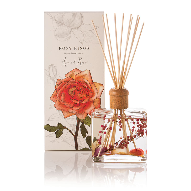 Apricot Rose Botanical Reed Diffuser Simply Beautiful Flowers & Gifts